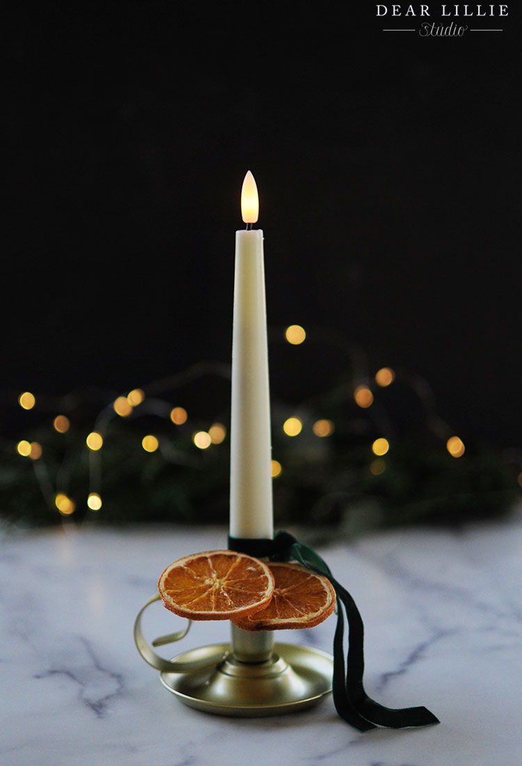 Christmas Candles in Windows