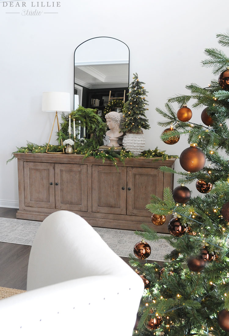 Entryway Christmas Decor
