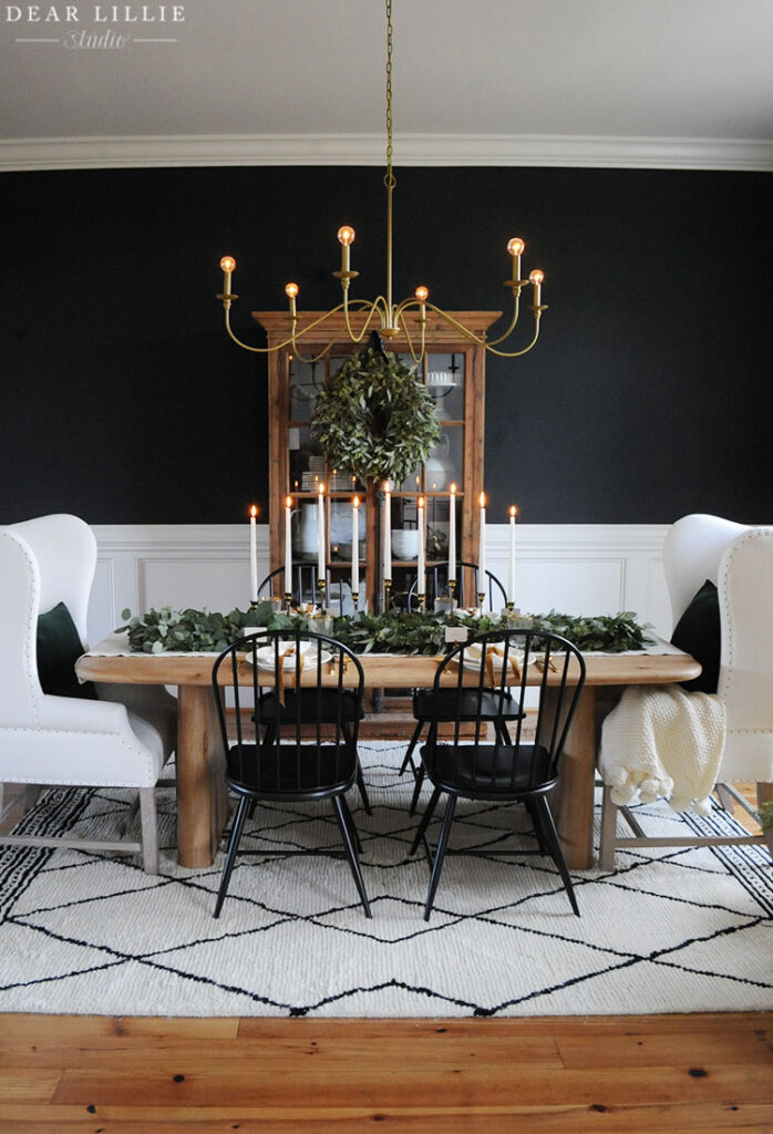 Dear Lillie Christmas Dining Room
