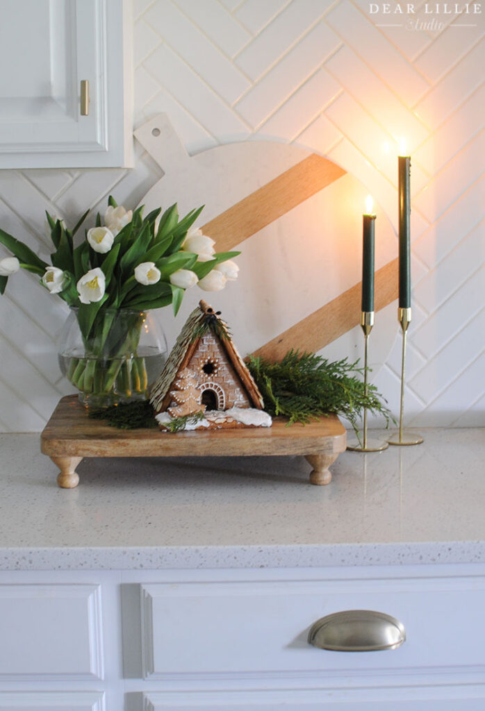 Gingerbread House with Almond Roof