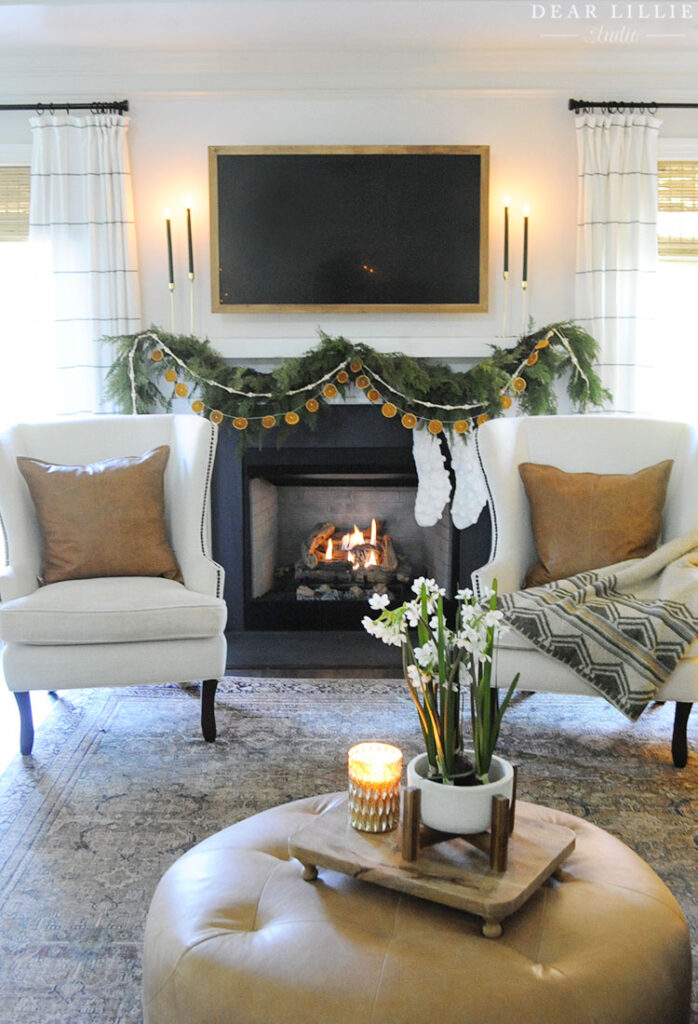 DIY Dried Orange Slice Garland