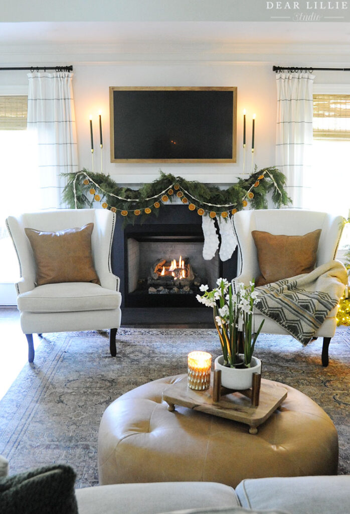 DIY Dried Orange Slice Garland