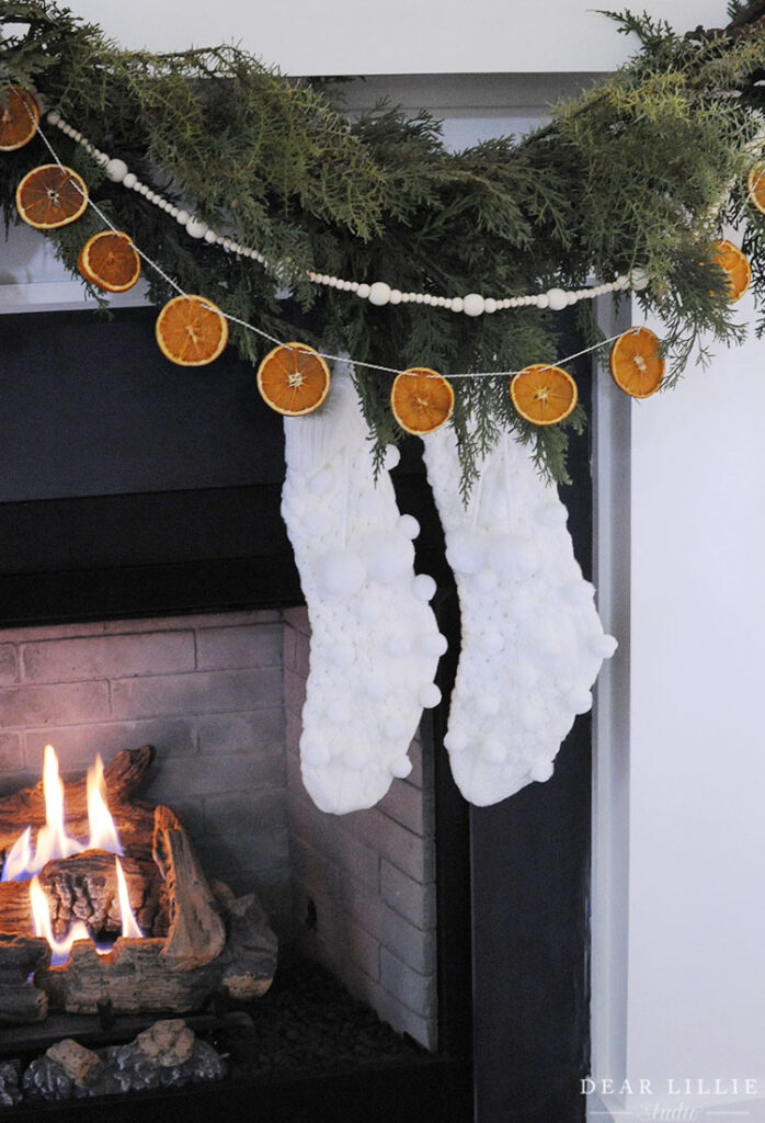 DIY Dried Orange Slice Garland