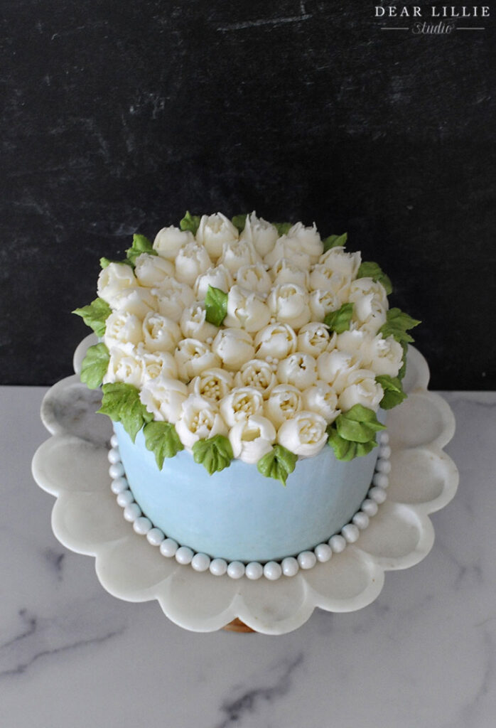 Tiffany Blue Cake