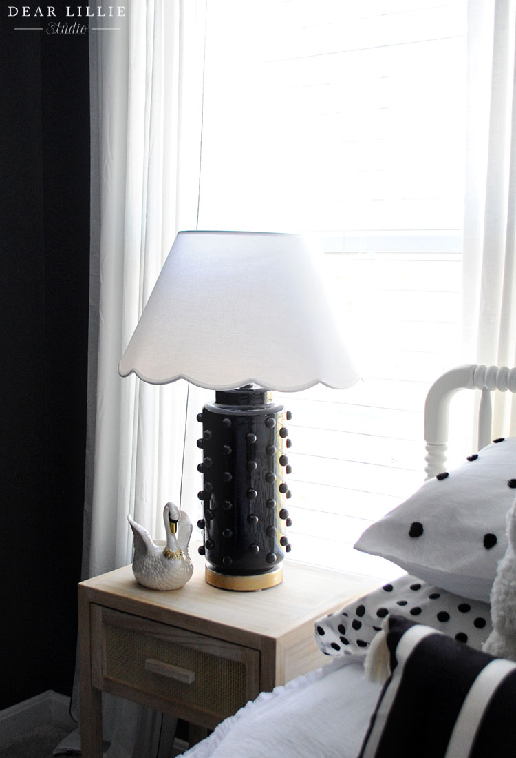 DIY Hobnail Lamp
