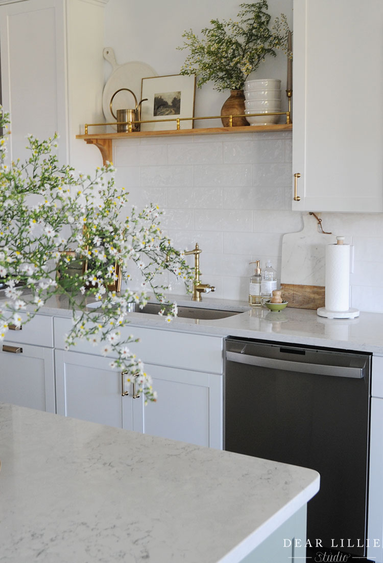 Shelf Above Kitchen Sink 