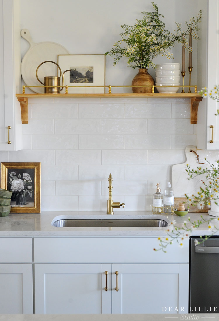 Shelf Above Kitchen Sink 