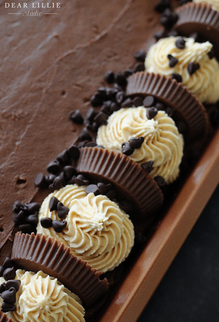 Reese's Sheet Cake