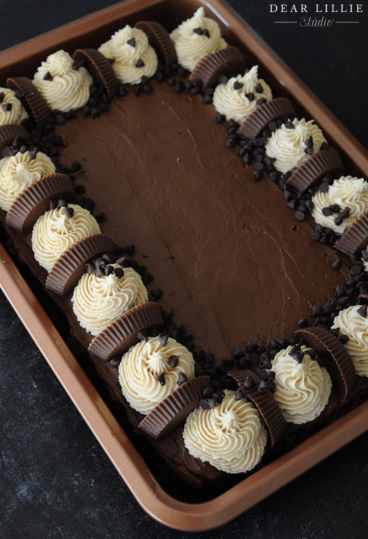 Reese's Sheet Cake