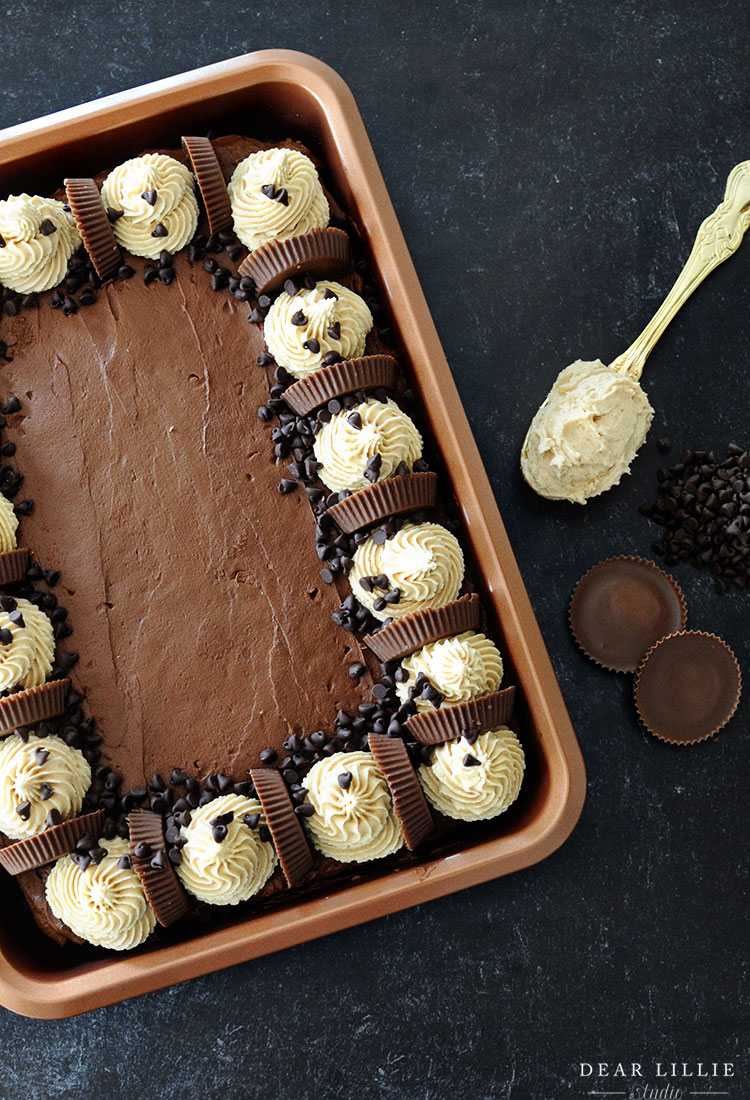 Reese's Sheet Cake