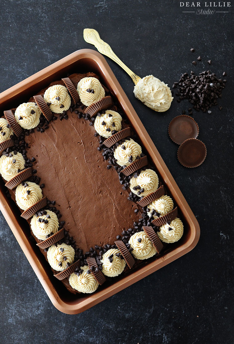 Reese's Sheet Cake